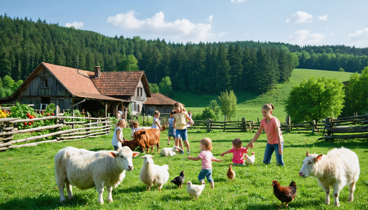 plongez au cœur des vosges (88) et vivez une immersion éducative unique dans des fermes pédagogiques authentiques. découvrez la nature, les animaux et le savoir-faire local en famille.