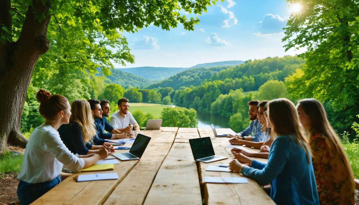 explorez la dordogne, destination parfaite pour un séminaire au vert qui combine inspiration, nature et bien-être, pour des moments de travail et de détente uniques.