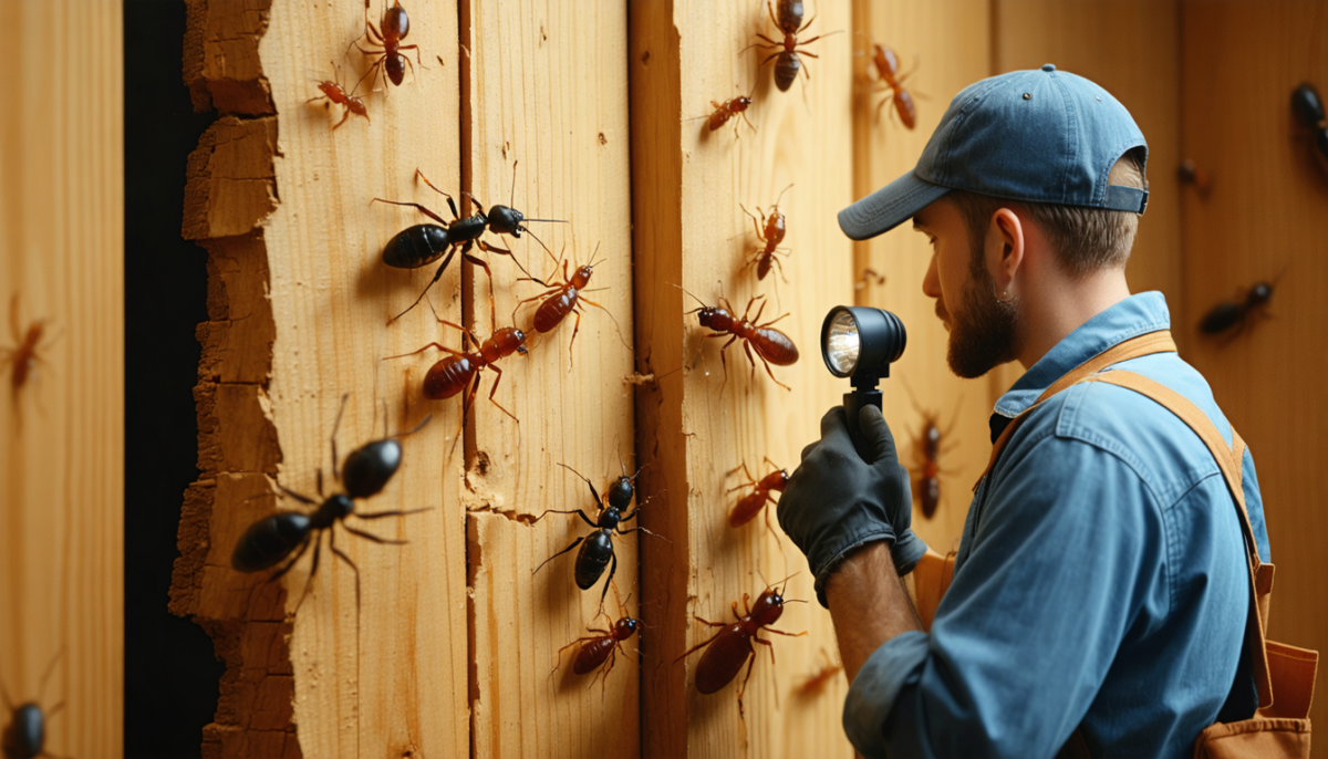 découvrez comment identifier rapidement les signes d'une infestation d'insectes et agissez efficacement avec l'aide d'un expert pour protéger votre maison.