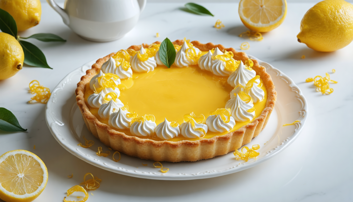 découvrez la recette facile de la tarte au citron de cyril lignac et maîtrisez chez vous ce dessert incontournable du célèbre chef pour régaler toute la famille.