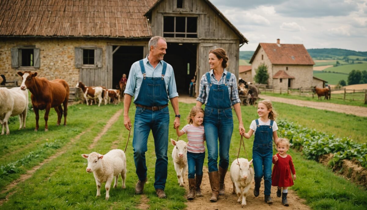 Découverte des fermes pédagogiques à Besançon et dans ses environs : une immersion rurale pour petits et grands