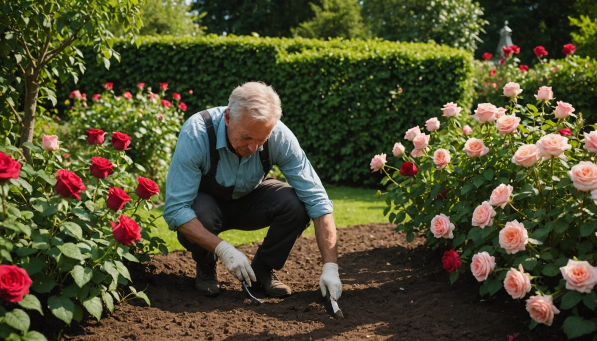 Comment protéger le pied des rosiers des mauvaises herbes : astuces faciles et efficaces