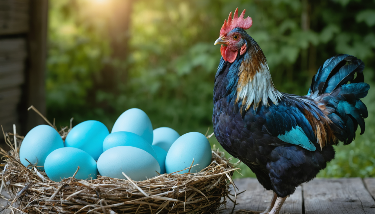 découvrez la poule azur, une poule fascinante au plumage bleu unique qui pond des œufs turquoise étonnants. explorez ses caractéristiques et son origine incroyable.