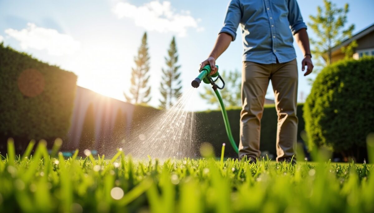 Doit-on vraiment arroser son gazon juste après le semis ? Conseils pratiques pour réussir votre pelouse