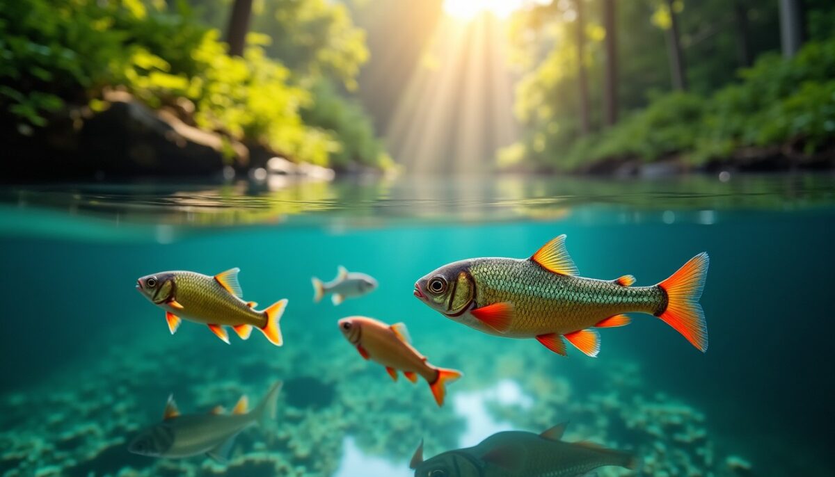 Découvrez les espèces de poissons qui peuplent nos eaux douces